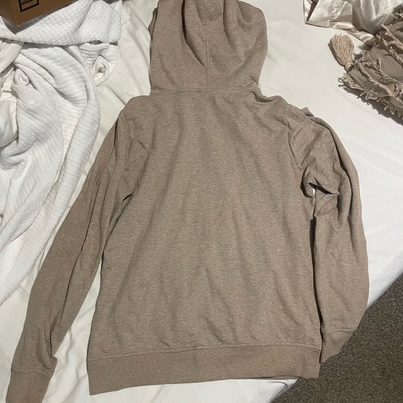 Patagonia hoodie sweatshirt size small womens tan taupe purple orange red - Picture 3 of 7